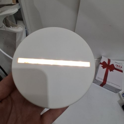 CREATIVE ACRYLIC 3D VISUALIZATION LAMP WITH USB CHARGER - LOVE LETTER (MODEL: A5KYJT) image 2