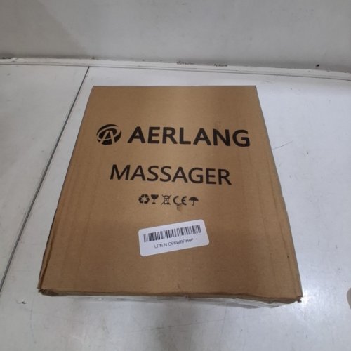 6PC AERLANG HANDHELD DEEP TISSUE PERCUSSION MASSAGE GUN - BLACK (MODEL: EM9) image 8