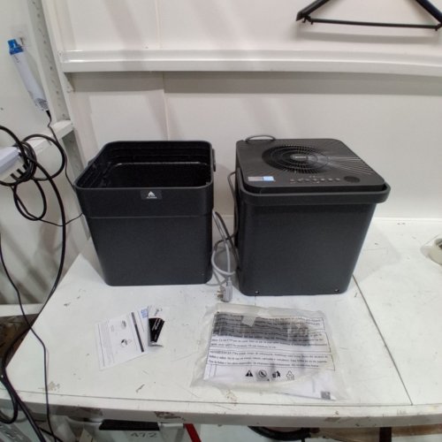 MIDEA CUBE DEHUMIDIFIER - 50 PINTS/DAY, 115 V - BLACK (MODEL: MAD50PS1QGRC) image 4