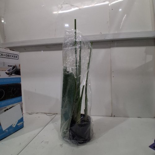 ARTIFICIAL BIRD OF PARADISE FAUX PLANT - 47" - WHITE POT (MODEL: BPLRJ-120) image 2
