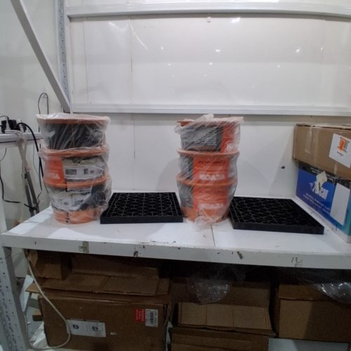 6PK VEVOR RV LEVELING JACK PAD WITH BASE - ORANGE/BLACK (MODEL-CXFC01) image 3