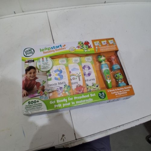 LEAP FROG LEAP START READING BUDDIES GET READY FOR PRESCHOOL SET - 500+ ACTIVITIES - AGES 2-5 - MULTI-COLOUR (MODEL: 6211 / 2049676) image 2