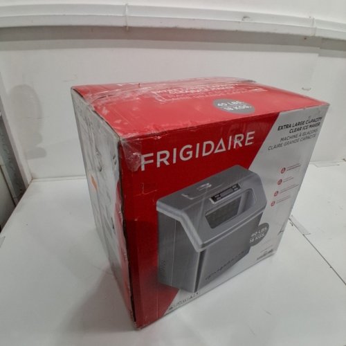 FRIGIDAIRE XL DIGITAL ICE MAKER - MAKES 40LBS/DAY - STAINLESS STEEL (MODEL: EFIC452-SS-CU) image 6