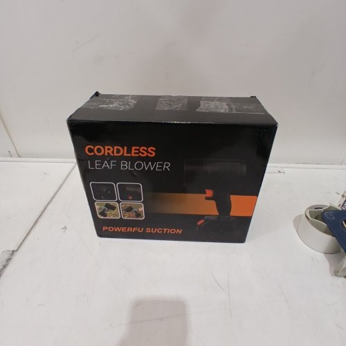 CORDLESS LEAF BLOWER - BLACK (MODEL: BFJ-001) image 5