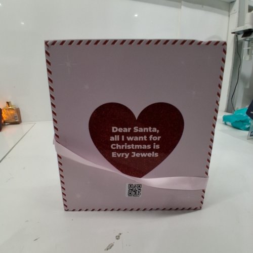 11PC EVRY JEWELS 12-DRAWER ADVENT CALENDAR BOX WITH MYSTERY JEWELRY - PINK image 2