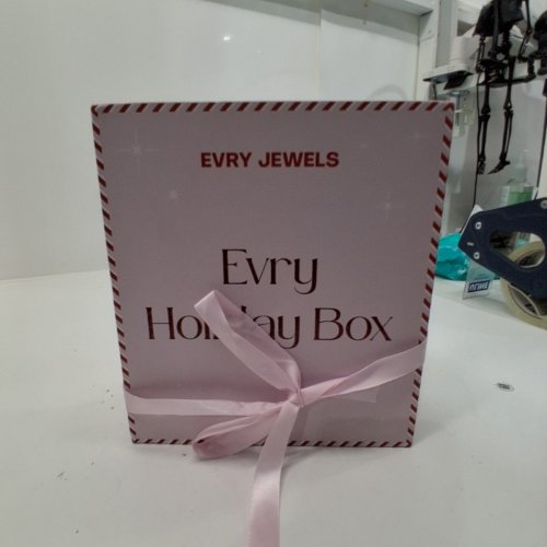11PC EVRY JEWELS 12-DRAWER ADVENT CALENDAR BOX WITH MYSTERY JEWELRY - PINK image 5