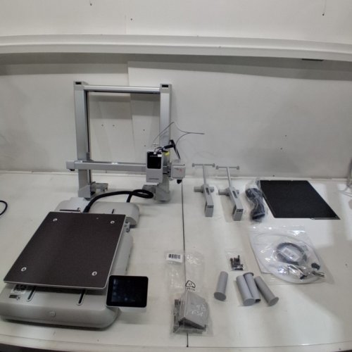 ANYCUBIC KOBRA X 3D PRINTER - 600MM/S HIGH-SPEED FDM PRINTER WITH 4-COLOR PRINTING, 49-POINT AUTO-LEVELING, SMART AI DETECTION - LIGHT GREY - 260 X 260 X 260 MM - (MODEL:KOBRA X) image 2