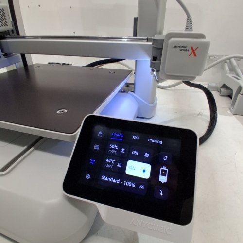 ANYCUBIC KOBRA X 3D PRINTER - 600MM/S HIGH-SPEED FDM PRINTER WITH 4-COLOR PRINTING, 49-POINT AUTO-LEVELING, SMART AI DETECTION - LIGHT GREY - 260 X 260 X 260 MM - (MODEL:KOBRA X) image 13