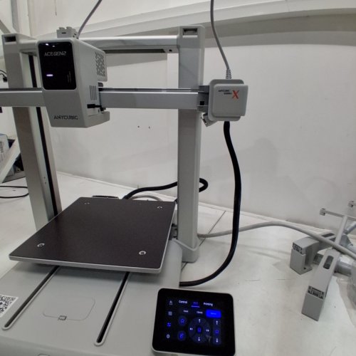 ANYCUBIC KOBRA X 3D PRINTER - 600MM/S HIGH-SPEED FDM PRINTER WITH 4-COLOR PRINTING, 49-POINT AUTO-LEVELING, SMART AI DETECTION - LIGHT GREY - 260 X 260 X 260 MM - (MODEL:KOBRA X) image 15