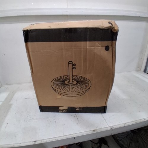 JEARY WATER FILLED PATIO UMBRELLA STAND - 81.5LBS MAX - BLACK (MODEL: A091-004-001-044) image 2