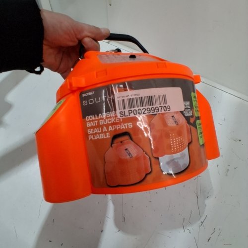 SOUTH BEND COLLAPSIBLE BAIT BUCKET - ORANGE (MODEL: 5703-0130) image 2
