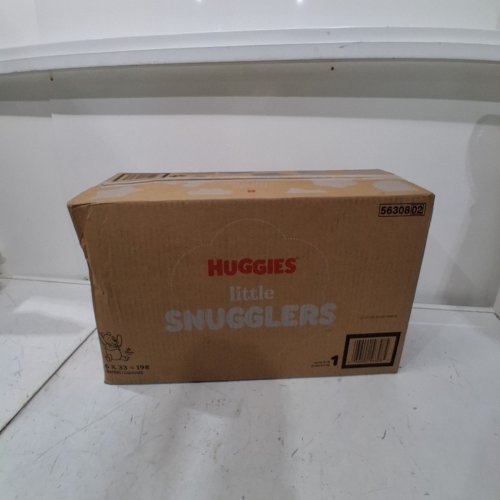 198PK HUGGIES LITTLE SNUGGLERS DISPOSABLE BABY DIAPERS - SIZE 1 - WINNIE THE POOH image 2