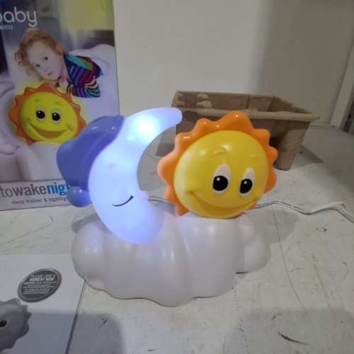 MYBABY SLEEP TRAINER TIME TO WAKE NIGHTLIGHT - WHITE / YELLOW (MODEL: MYB-N150) image 4