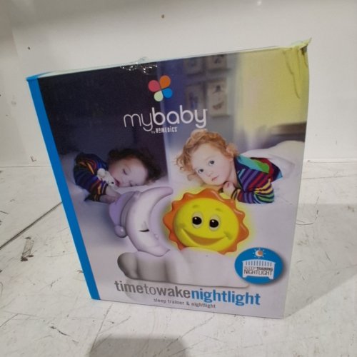 MYBABY SLEEP TRAINER TIME TO WAKE NIGHTLIGHT - WHITE / YELLOW (MODEL: MYB-N150) image 6