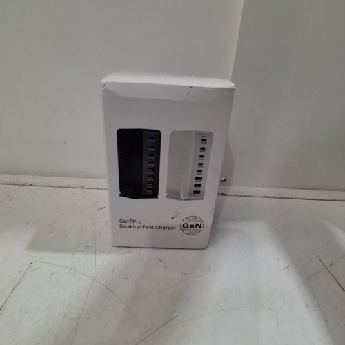 GAN PRO 8-PORT DESKTOP FAST CHARGER, 268W - BLACK (MODEL: YMS-008) image 5