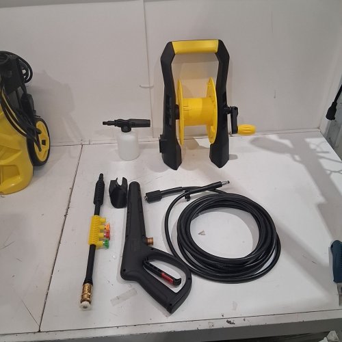 PRESSURE WASHER HIGH PRESSURE CLEANING MACHINE WITH 4 QUICK CONNECT NOZZLES - 20FT HOSE / 35FT CORD - 5000PSI - YELLOW/BLACK (MODEL: G5163-YELLOW / G5168-Y2) image 2