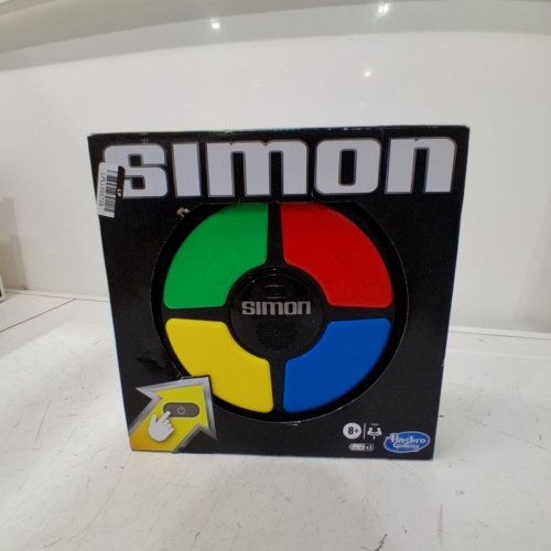 HASBRO GAMING SIMON GAME - ELECTRONIC MEMORY GAME FOR KIDS - 8+ - LIGHTS AND SOUND BATTERY OPERATED - (MODEL: E9383) image 2