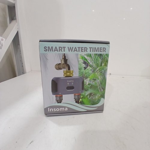 INSOMA WIFI WATER TIMER FOR GARDEN HOSE WITH BRASS INLET & OUTLET - GREY (MODEL:SGW02WF) image 2
