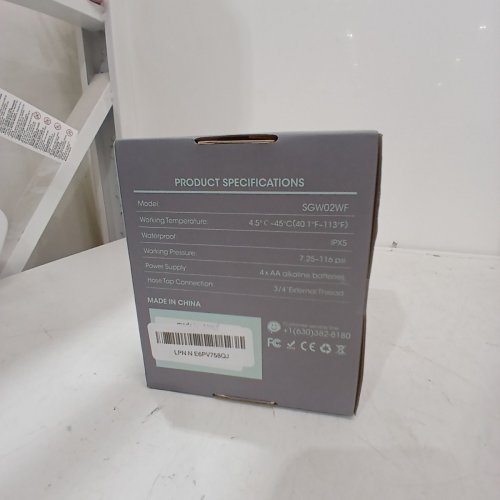 INSOMA WIFI WATER TIMER FOR GARDEN HOSE WITH BRASS INLET & OUTLET - GREY (MODEL:SGW02WF) image 3