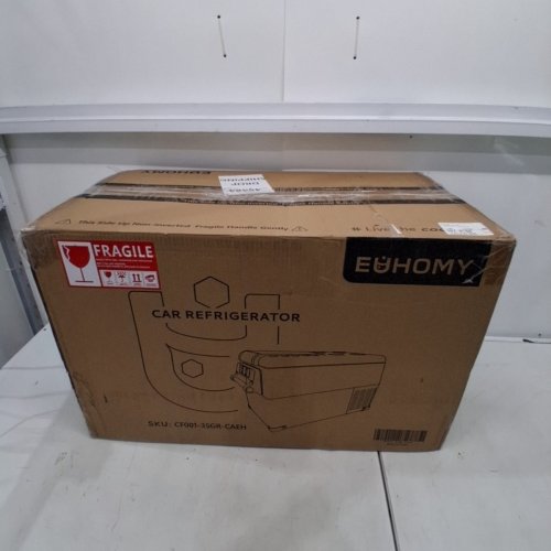 EUHOMY CAR ELECTRIC REFRIGERATOR COOLER WITH APP CONTROL - 32QT - 12V - GREY (MODEL: CF001-35GR-CAEH)) image 5
