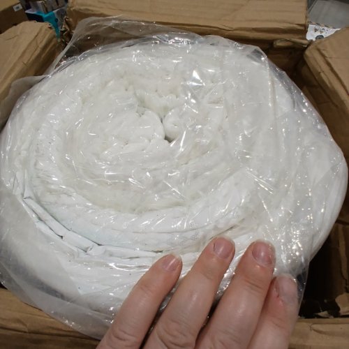 PAYLESSHERE HIGH-DENSITY FOAM & BREATHABLE COVER HYBRID MATTRESS - 12" - FULL - WHITE (MODEL: SPR-KE12FWB) image 4