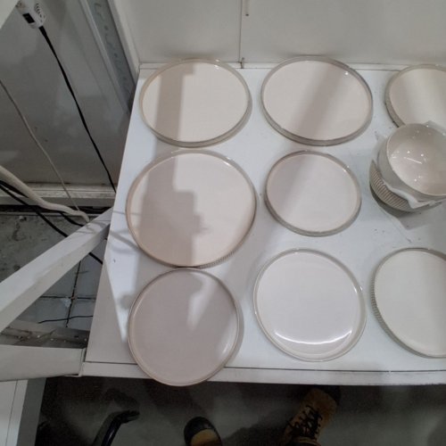 GETSTAR DINNERWARE SETS, PLATES AND BOWLS SETS MICROWAVE DISHWASHER SAFE - 10.5” DISH + 8” DISH + 6” BOWL - BEIGE (MODEL: HAR832) image 4