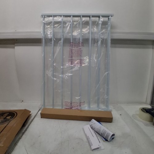 REGALO EXTRA WIDE 2-IN-1 TOP OF STAIRWAY AND HALLWAY SAFETY GATE WITH MOUNTING KIT - WHITE (MODEL: 1250 DS) image 2