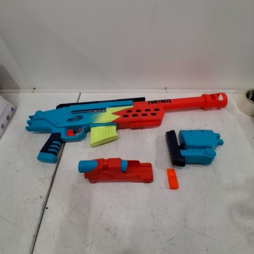 NERF X FORTNITE STORM SCOUT BLASTER WITH REMOVABLE SCOPE - 32" - MULTI-COLOUR image 2