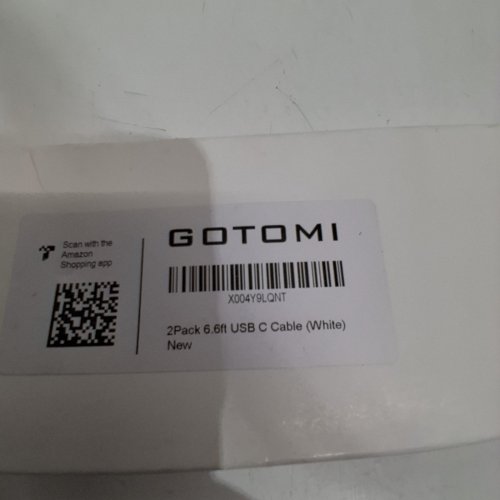 2PK GOTOMI USB-C TO USB-C - 6.6FT - WHITE image 2