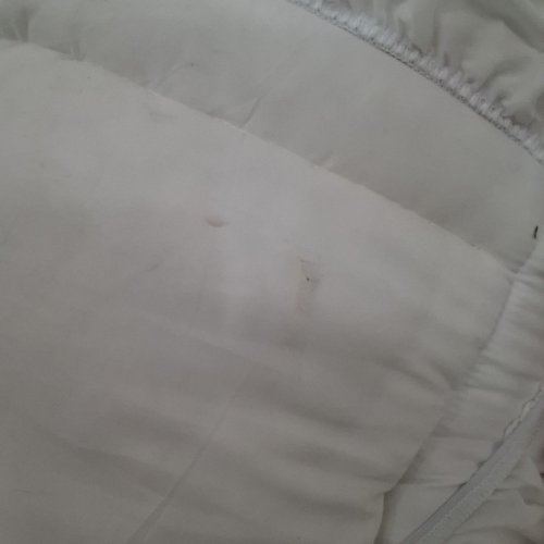 BAMBOO BREATHABLE COOLING EXTRA PLUSH THICK FITTED MATTRESS TOPPER - 78" X 80" X 18" - WHITE image 6