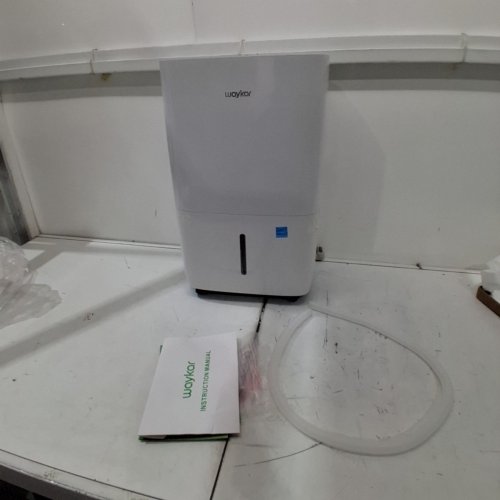 WAYKAR 120 PINTS ENERGY STAR DEHUMIDIFIER- FOR SPACES UP TO 6,000 SQ. FT 1.14 GALLONS WATER TANK-WHITE-(MODEL: JD025CE-120) image 3