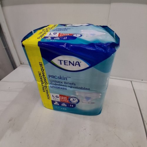 26PK UNISEX TENA PROSKIN BRIEFS - LARGE - SUPER ABSORBANT image 2