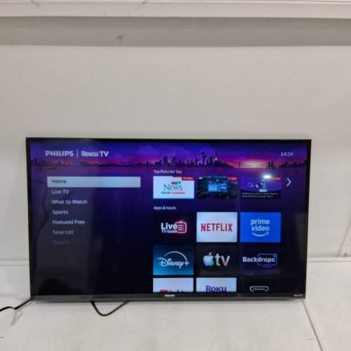 PHILIPS 32" 7600 SERIES QLED HD ROKU TV - 720PHD - BLACK - (MODEL:32PQF7666/F6) image 2