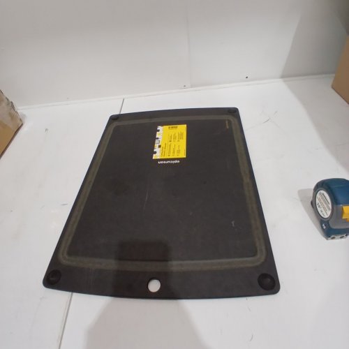 EPICUREAN ALL-IN-ONE CUTTING BOARD WITH NON-SLIP FEET - 19.5" X 14.5" - SLATE / BLACK (MODEL: 505-201502003) image 2