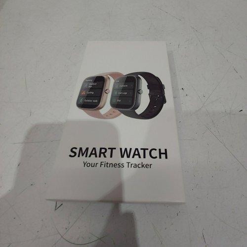 WOMEN'S DYURWA SMART WATCH FITNESS TRACKER - 1.91" HD SCREEN, HEART RATE/SLEEP MONITOR, SPO2, IP68 WATERPROOF, STEP COUNTER, FOR ANDROID/IOS - BLACK (MODEL: T60) image 4