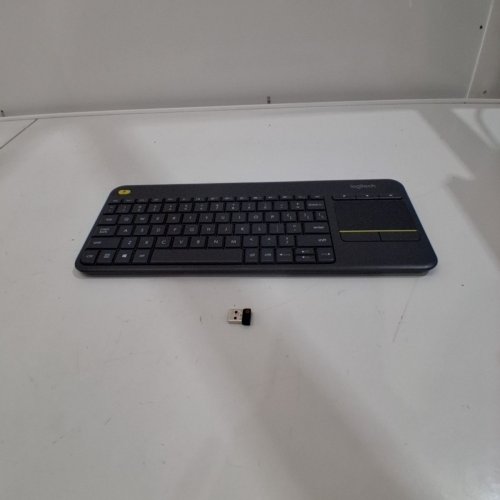 LOGITECH MEDIA K400 PLUS WIRELESS TOUCH KEYBOARD FOR PC AND TVS - BLACK (MODEL: 920-007119) image 3