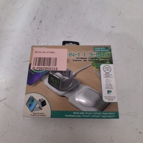 MERKURY 3-IN-1 WIRELESS CHARGING STATION - WHITE (MODEL: MIC-QIS10-19) image 5
