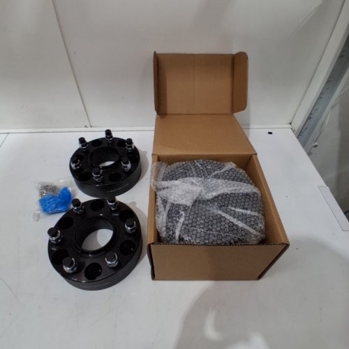 4PC EVIL ENERGY WHEEL SPACERS - 1.5" - FOR SELECT CHEVROLET AND GMC MAKES AND MODELS - BLACK (MODEL:EVKT06061S1BK) image 2