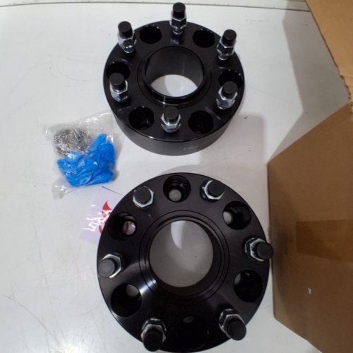 4PC EVIL ENERGY WHEEL SPACERS - 1.5" - FOR SELECT CHEVROLET AND GMC MAKES AND MODELS - BLACK (MODEL:EVKT06061S1BK) image 3