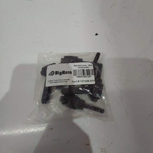 5PK BIG HORN RATCHET LEVER BOLTS - 1/4-20 (ITEM: 19729B-5PK) image 2