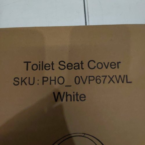 GARVEE ROUND SLOW CLOSE TOILET SEAT WITH BUILT IN TODDLER SEAT FOR POTTY TRAINING AND MAGNETS - 17" - WHITE (MODEL: PHO_0VP67XWL) image 2
