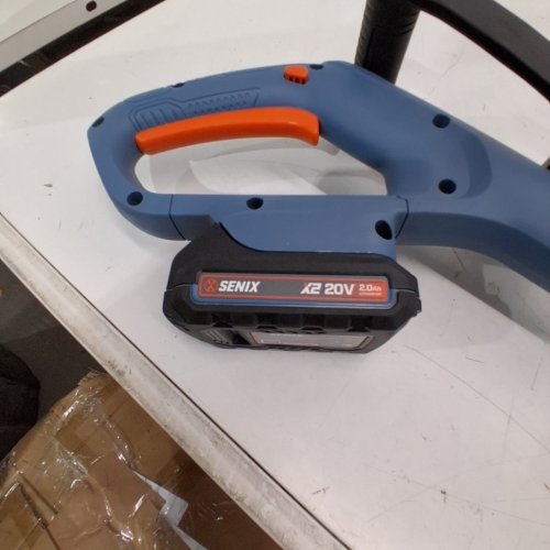 SENIX CORDLESS STRING TRIMMER / EDGER WITH BATTERY AND CHARGER- 20 V - BLUE (MODEL: GTX2-L) image 2
