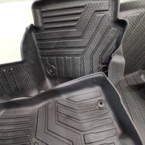 4PC FIILINES ALL WEATHER FLOOR LINERS AND CARGO TRUNK MAT FOR 2017-2025 MAZDA CX-5 - BLACK image 3