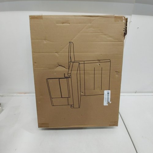 FOLDING STADIUM CHAIR WITH BACK SUPPORT - BLACK image 4