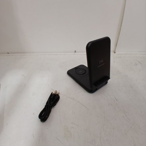 3-IN-1 MERKURY WIRELESS CHARGING STATION - BLACK - (MODEL: MIC-QIS06-101) image 4