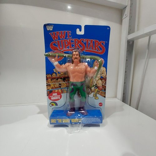MATTEL WWE SUPERSTARS JAKE "THE SNAKE" ROBERTS RETRO ACTION FIGURE - 8" image 2