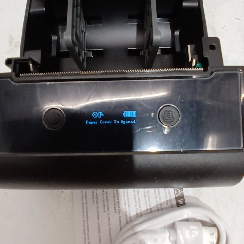 PHOMEMO LABEL PRINTER MACHINE, PORTABLE THERMAL LABEL MAKER - 3" LABELS - BLACK ROSE GOLD image 2