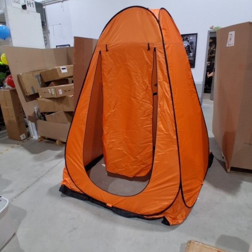 YOUR CHOICE PRIVACY TENT POP UP SHOWER CHANGING TOILET PRIVACY TENT 6FT - ORANGE (MODEL#NTENT-NORANGE) image 2