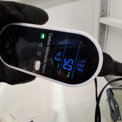 4 IN 1 CARBON MONOXIDE ALARM - BLACK AND WHITE (MODEL: KH-106) image 2