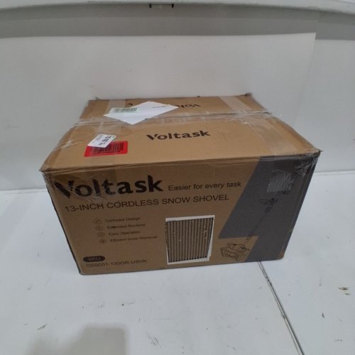 VOLTASK CORDLESS ELECTRIC SNOW SHOVEL WITH 1 BATTERY - 13" - 24V BLACK/ORANGE (MODEL: CSS001-130OR-CAVK) image 5